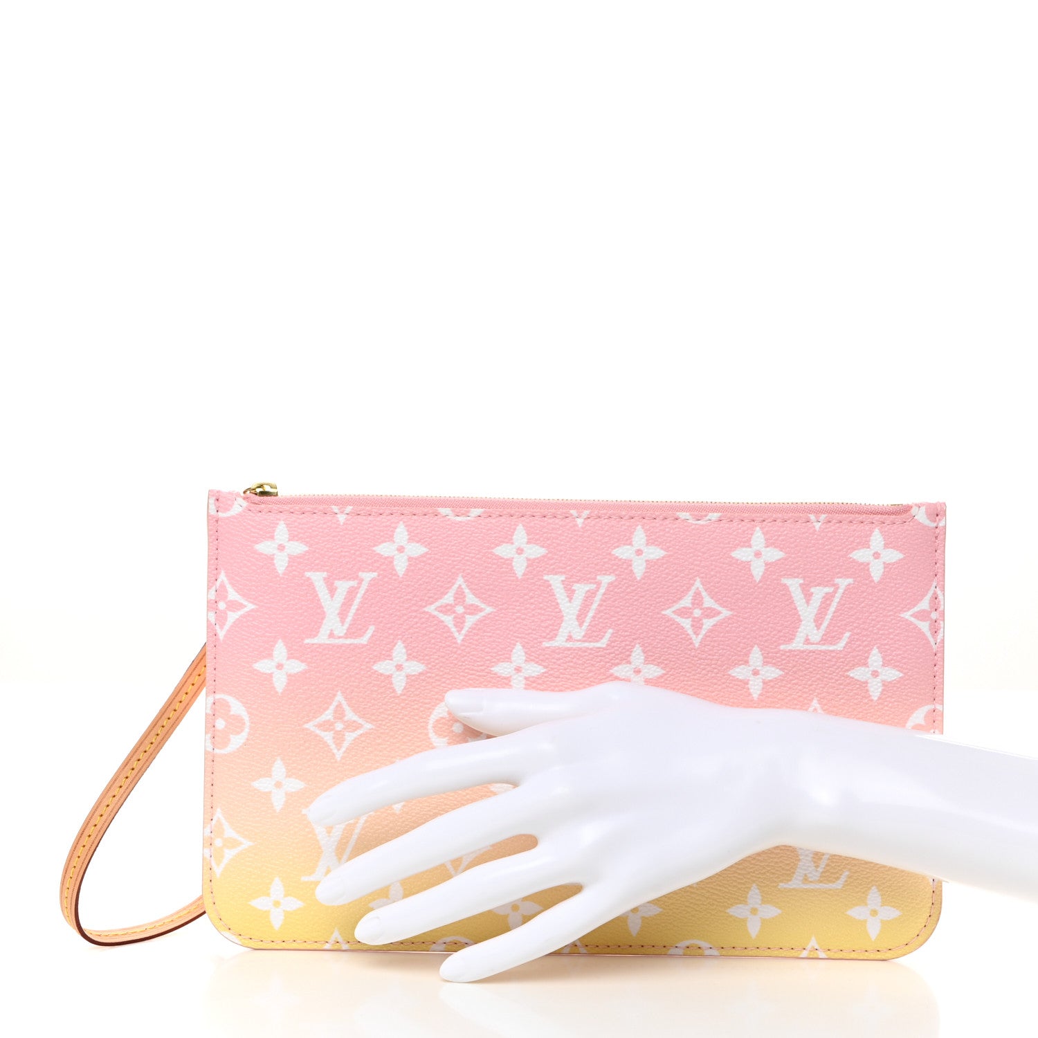Louis Vuitton Monogram By The Pool Neverfull MM Pochette Light Pink 2 of 7