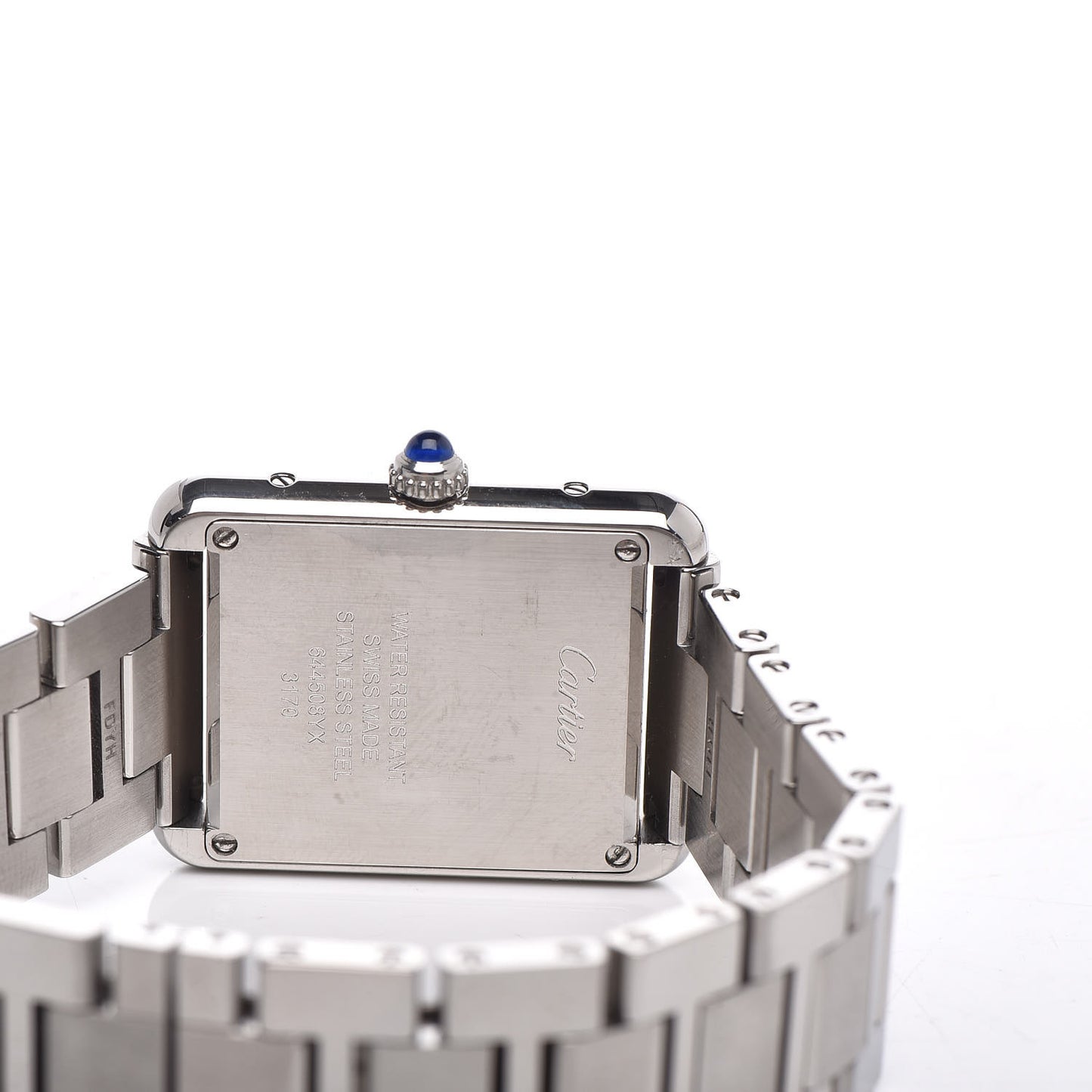 Stainless Steel 24mm Tank Solo Quartz Watch