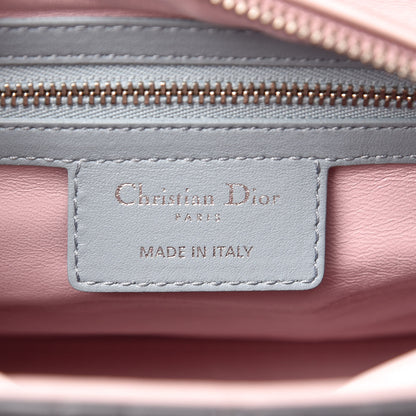 Christian Dior Lambskin Cannage Medium Tri-Color Lady Dior 6 of 13