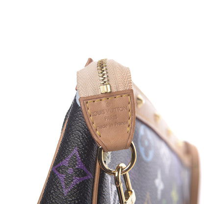 Louis Vuitton Monogram Multicolor Pochette Accessories Black 8 of 11