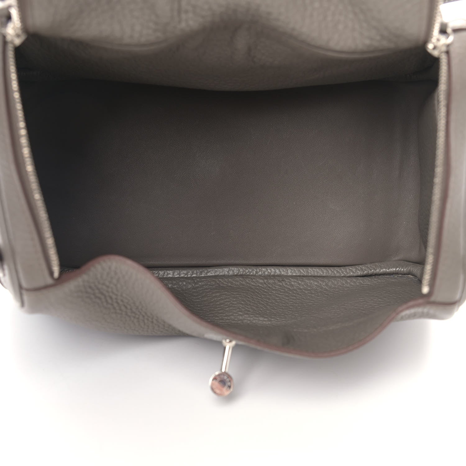 Hermes Taurillon Clemence Lindy 26 Etain 5 of 13