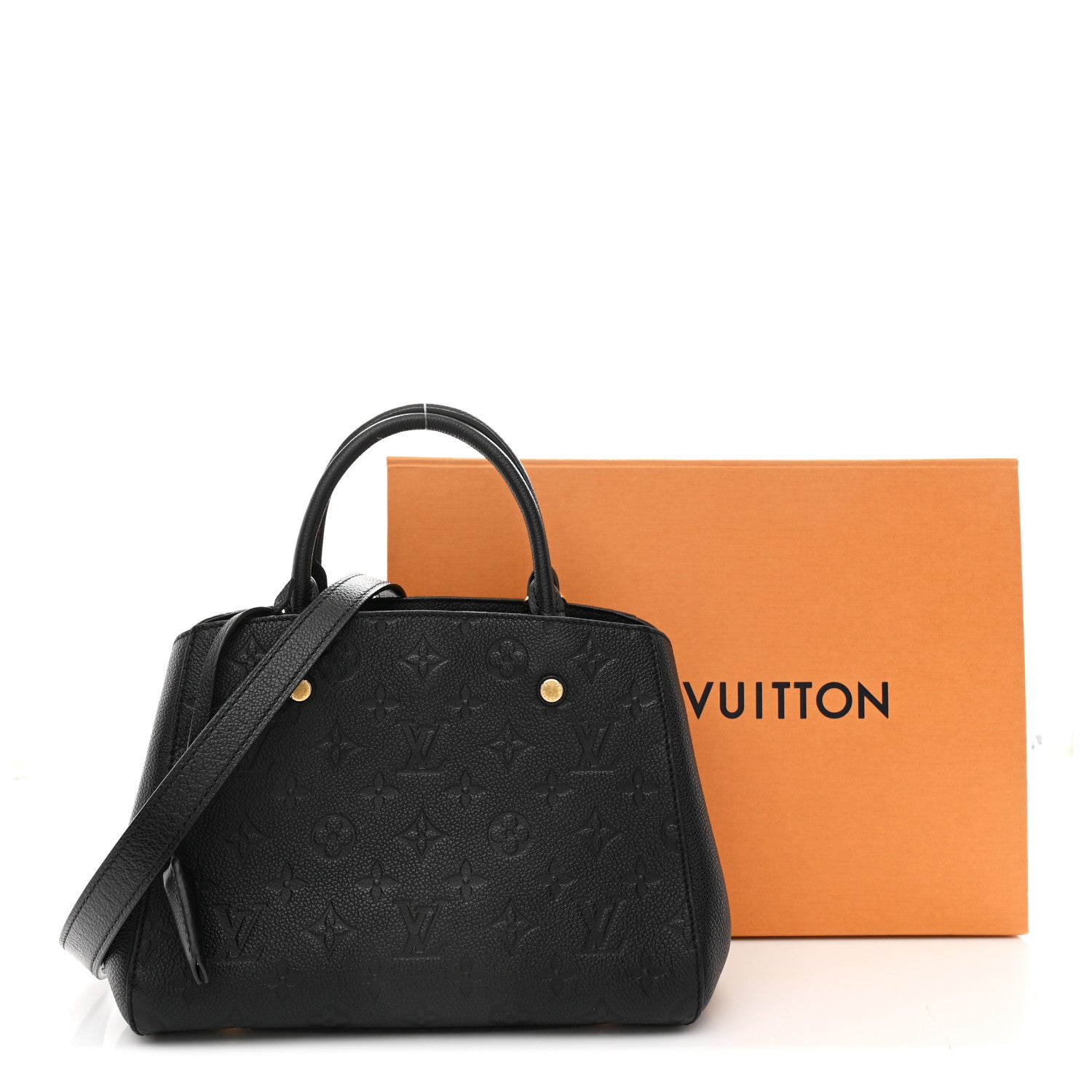 Louis Vuitton Empreinte Montaigne BB Black 13 of 13