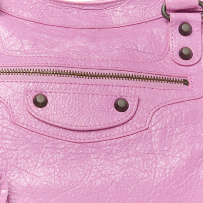 Balenciaga Agneau Classic Hardware City Rose Berlingot 9 of 11