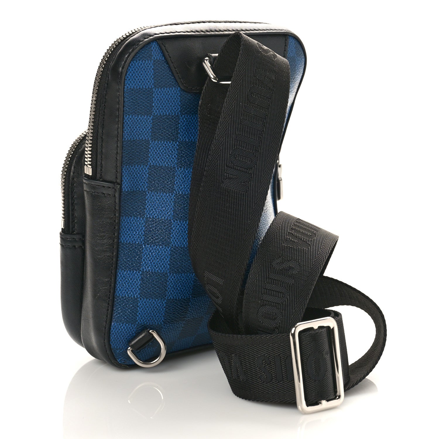 Louis Vuitton Damier Graphite 3D Amazone Sling Bag Navy Black 3 of 8
