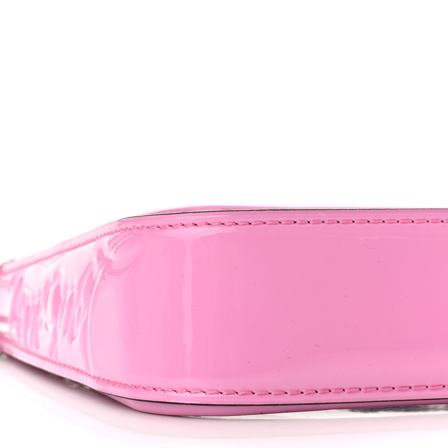 Christian Louboutin Patent Loubila Chain Clutch Gummy 8 of 13
