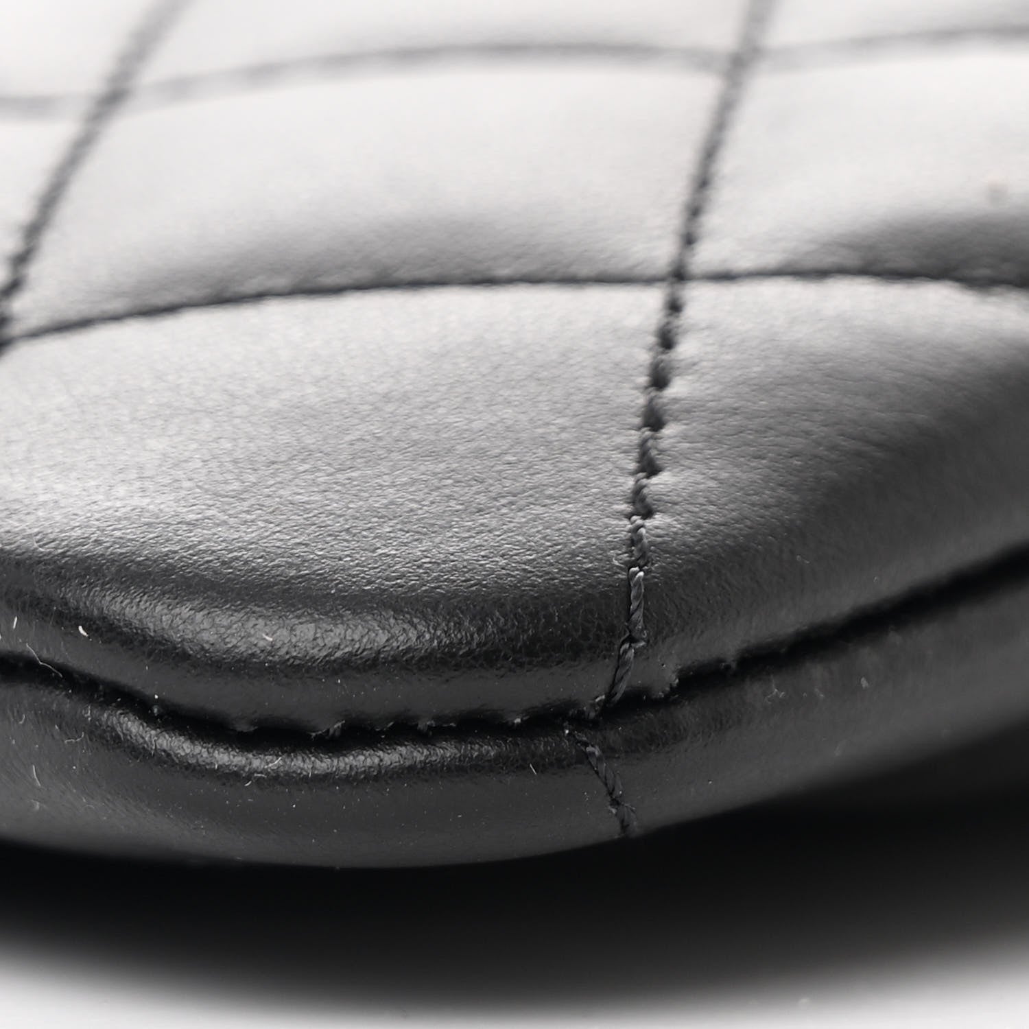 Chanel Lambskin Quilted Crossbody Bag Black 11 of 11