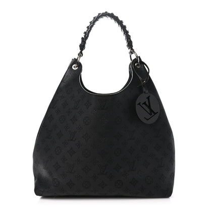 Louis Vuitton Mahina Carmel Hobo Black 1 of 9