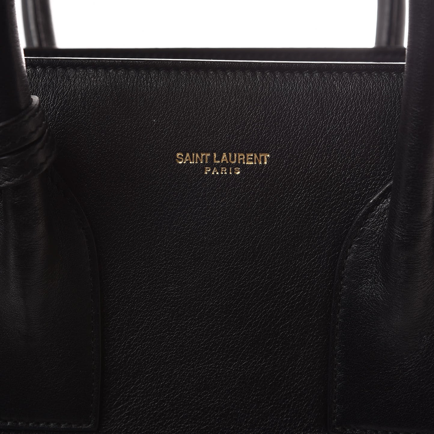 Smooth Calfskin Small Sac De Jour Black
