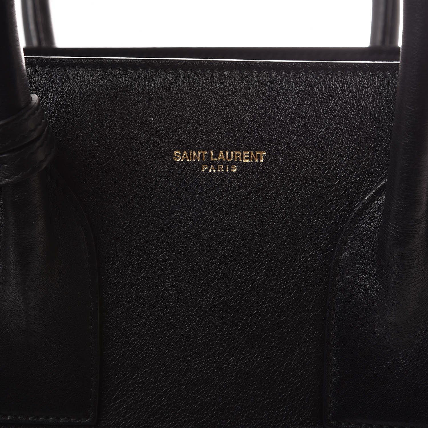 Saint Laurent Smooth Calfskin Small Sac De Jour Black 7 of 17