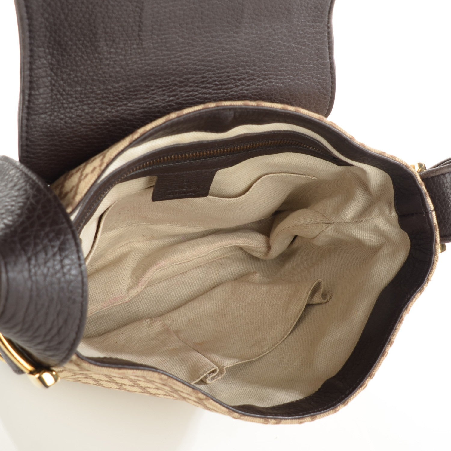 Gucci Diamante Cellarius Calfskin Medium 1973 Shoulder Bag Beige Ebony Cocoa 5 of 7
