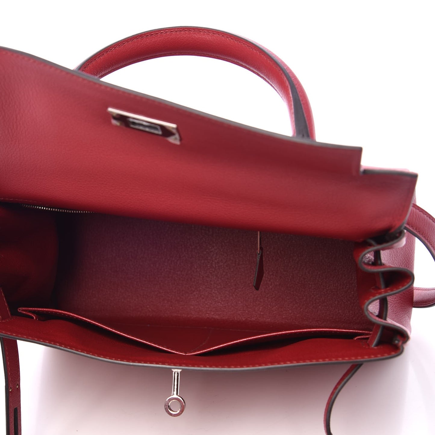 Evercolor Kelly Retourne 28 Rouge Grenat