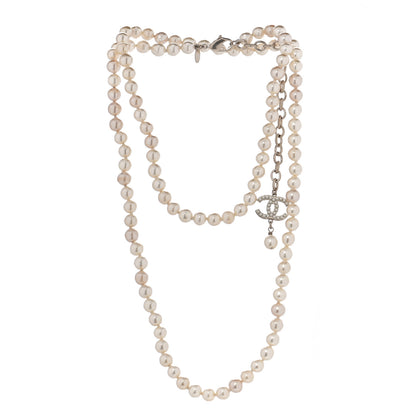 Chanel Pearl CC Multi Strand Necklace 3 of 6