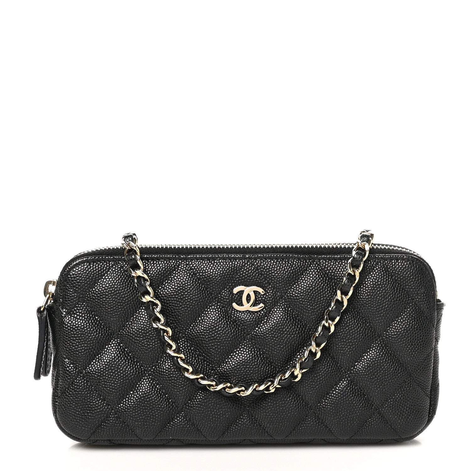 Chanel Caviar Quilted Small Clutch With Chain Black 1 of 13