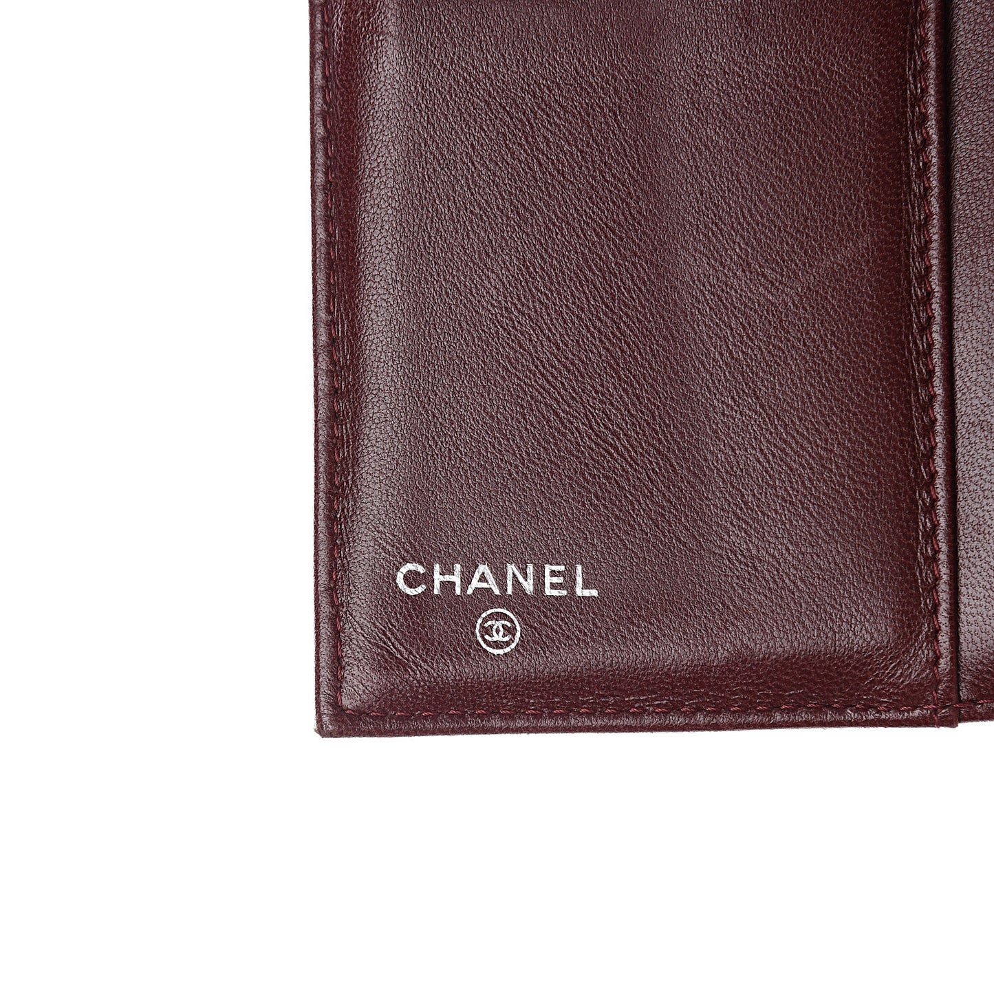 Lambskin Quilted Large Flap Wallet Black