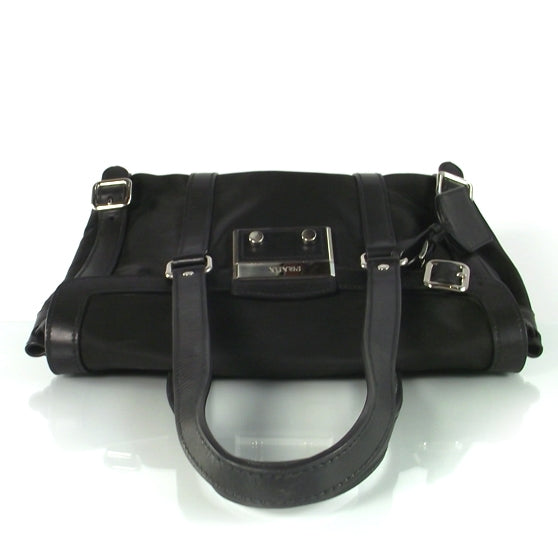 Tessuto Foldover Large Shoulder Bag