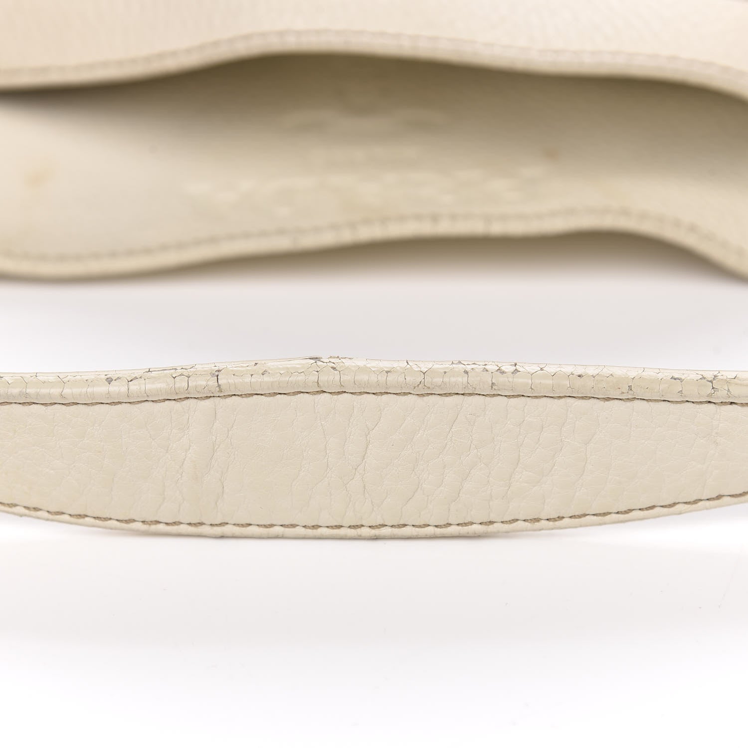 Prada Vitello Daino Hobo Bianco 10 of 12