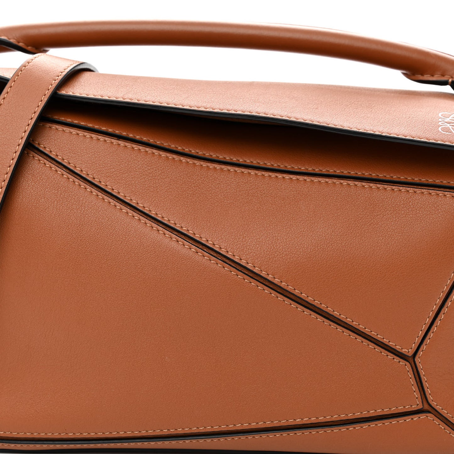 Calfskin Small Puzzle Bag Tan