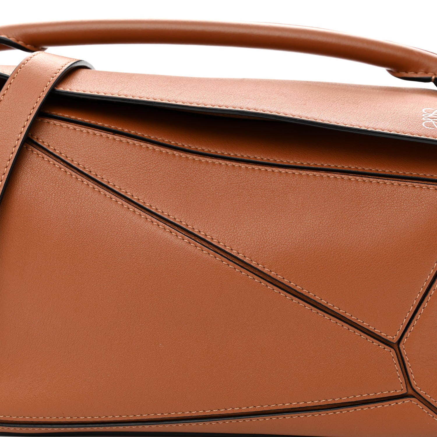 Loewe Calfskin Small Puzzle Bag Tan 7 of 9