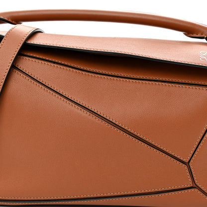Loewe Calfskin Small Puzzle Bag Tan 7 of 9