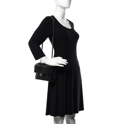 Chanel Caviar Quilted Small Double Flap Black 2 of 9