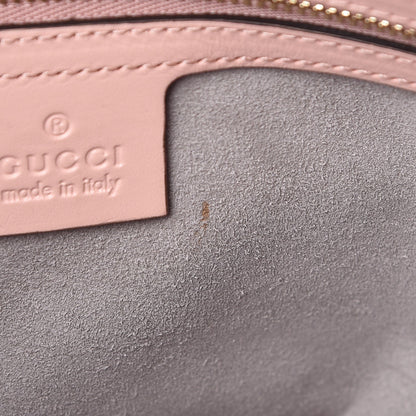 Gucci Nappa Bamboo Small Nymphaea Top Handle Bag Perfect Pink 11 of 12