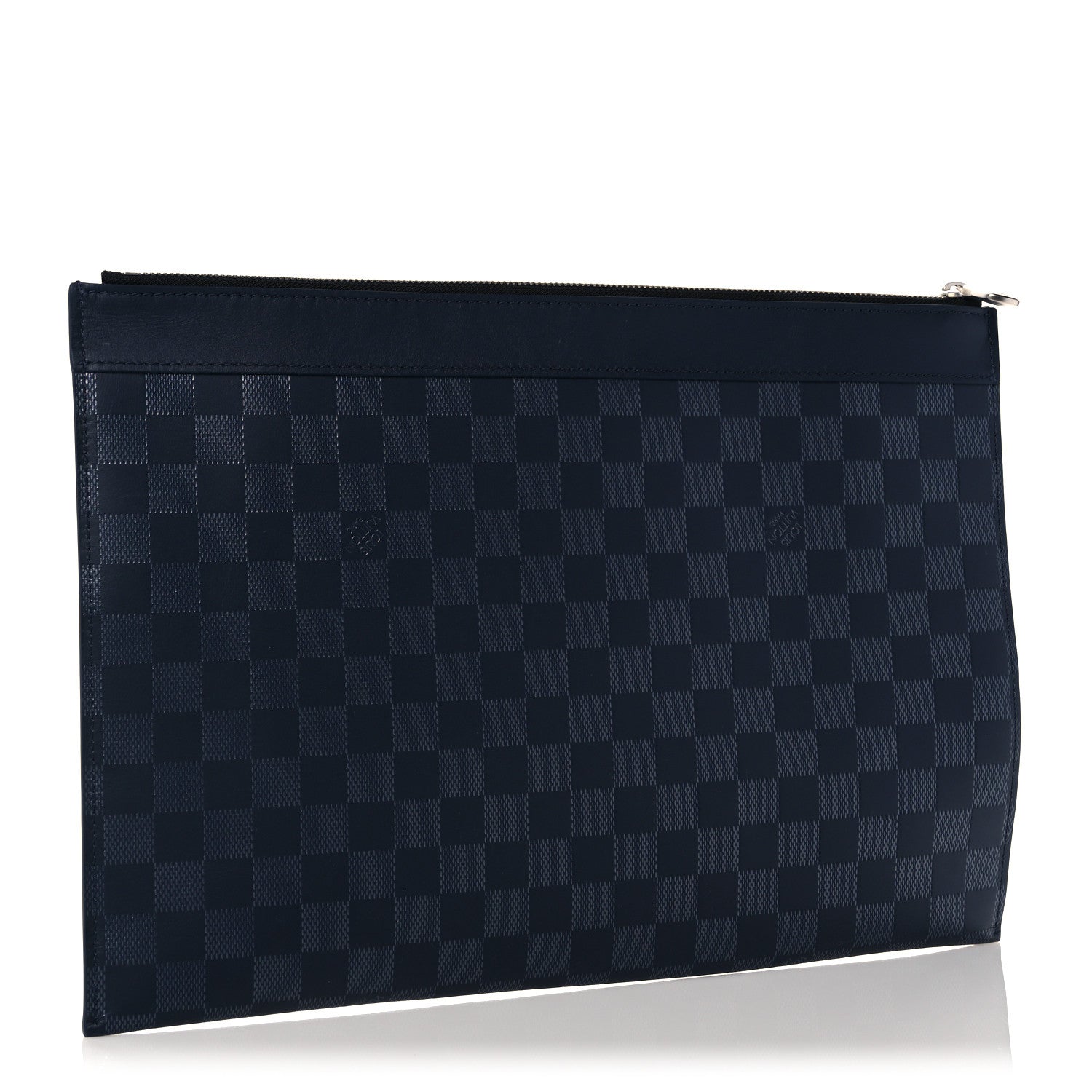 Louis Vuitton Damier Infini Discovery Pochette GM Astral Silver 3 of 9