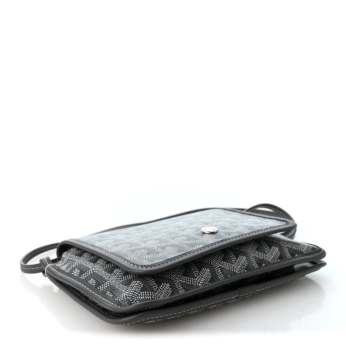Goyard Goyardine Plumet Wallet Clutch Grey 4 of 10