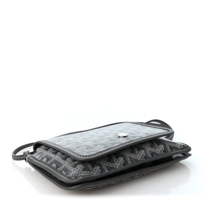 Goyard Goyardine Plumet Wallet Clutch Grey 4 of 10