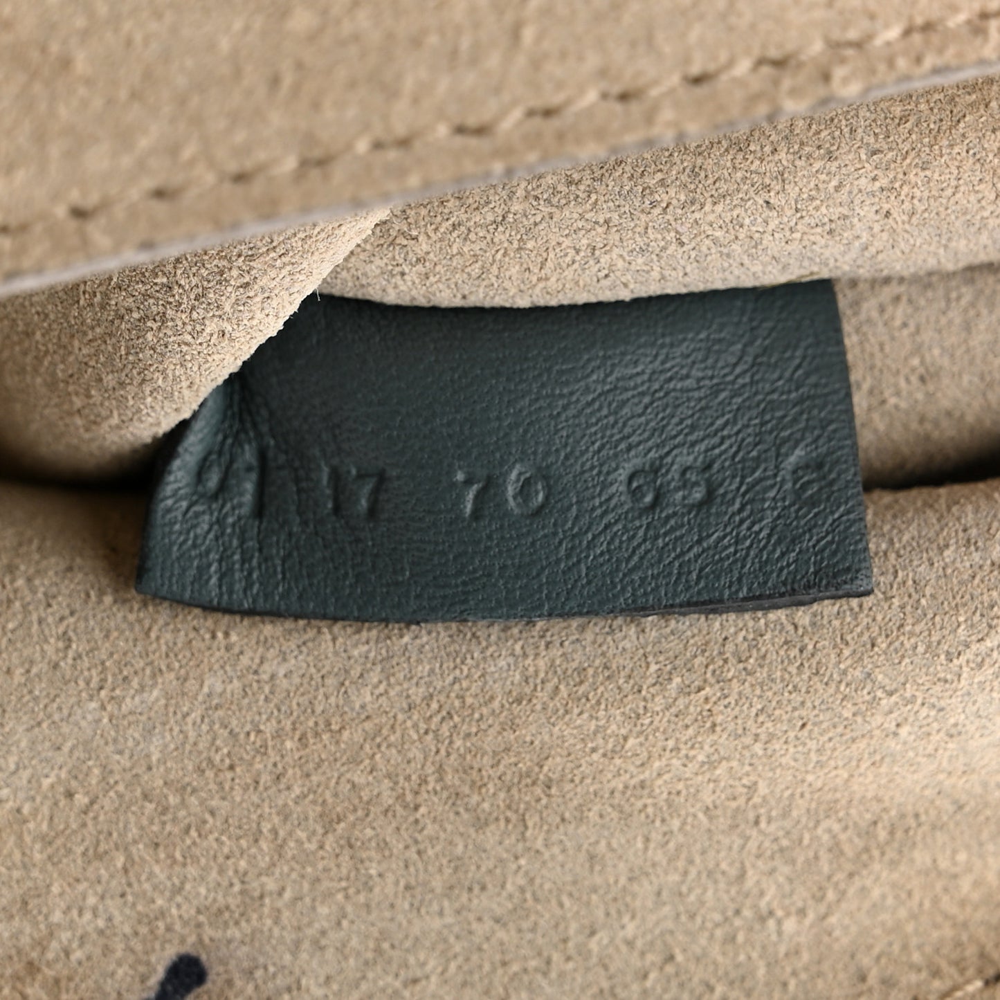 Suede Smooth Calfskin Drew Shoulder Bag Cloudy Blue