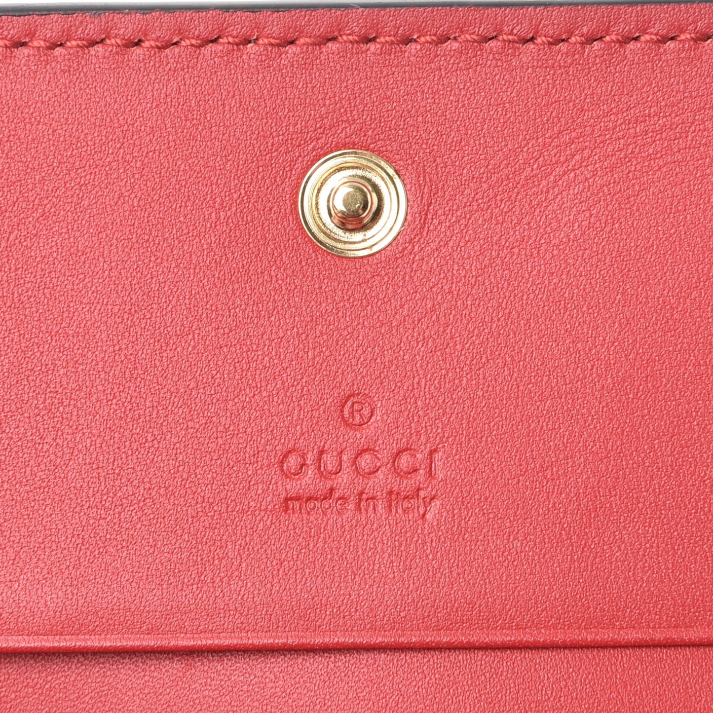 GG Supreme Monogram Blooms Card Case Beige Blue Navy Hibiscus Red