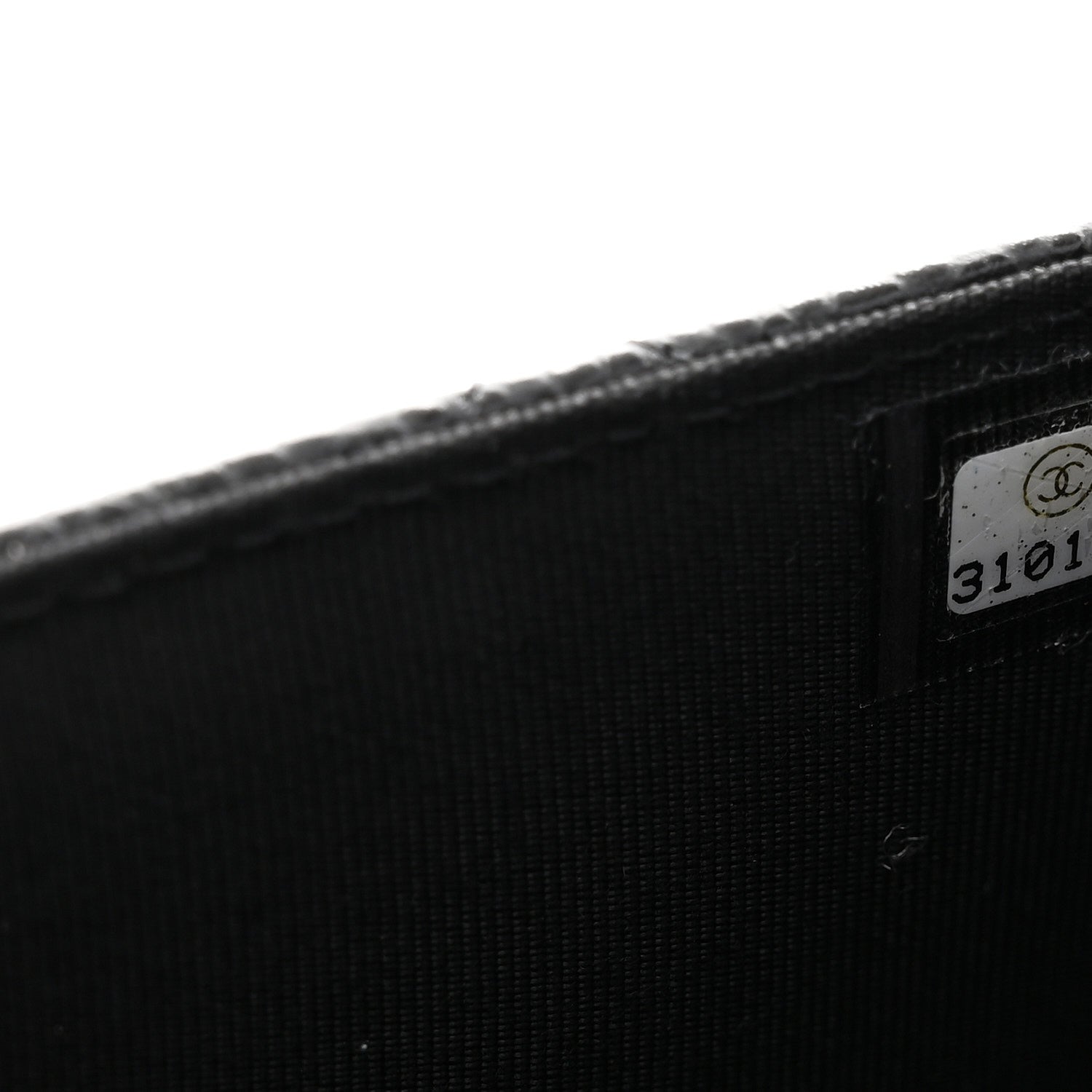 Chanel Caviar Quilted Wallet on Chain WOC Black 7 of 12