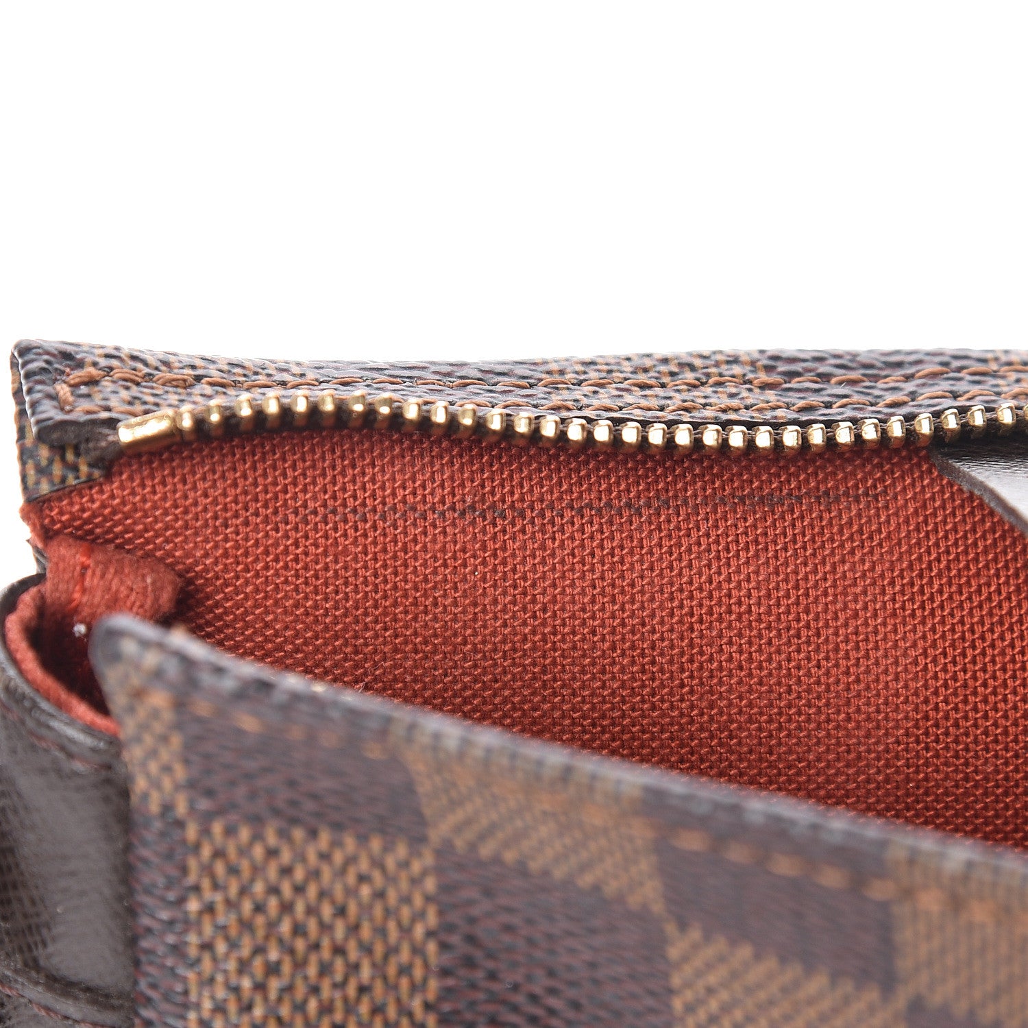 Louis Vuitton Damier Ebene Trousse Make Up Bag Pochette 11 of 12
