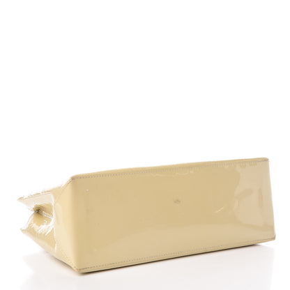Louis Vuitton Vernis Wilshire PM Blanc Corail 4 of 13