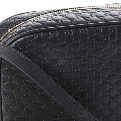 Gucci Microguccissima Mini Bree Messenger Bag Black 10 of 11