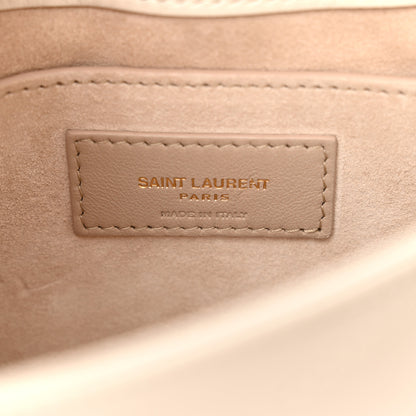 Saint Laurent Lambskin Quilted Le 57 Diamond Shoulder Bag Crema Soft 6 of 11