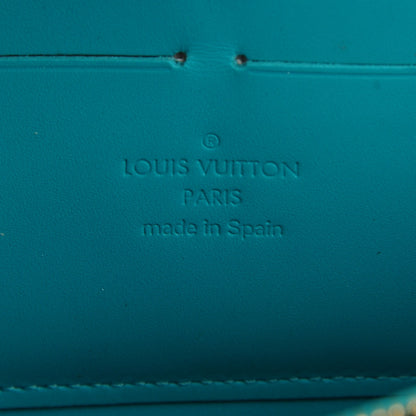 Louis Vuitton Vernis Zippy Wallet Blue Lagon 7 of 8
