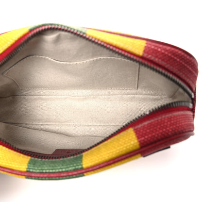 Gucci Canvas Marley Stripe Script Logo Gucci 100 Belt Bag 80 32 Multicolor 4 of 9