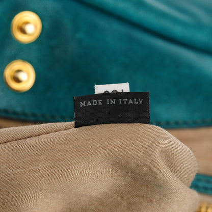 Miu Miu Nappa Matelasse Coffer Hobo Teal 6 of 8