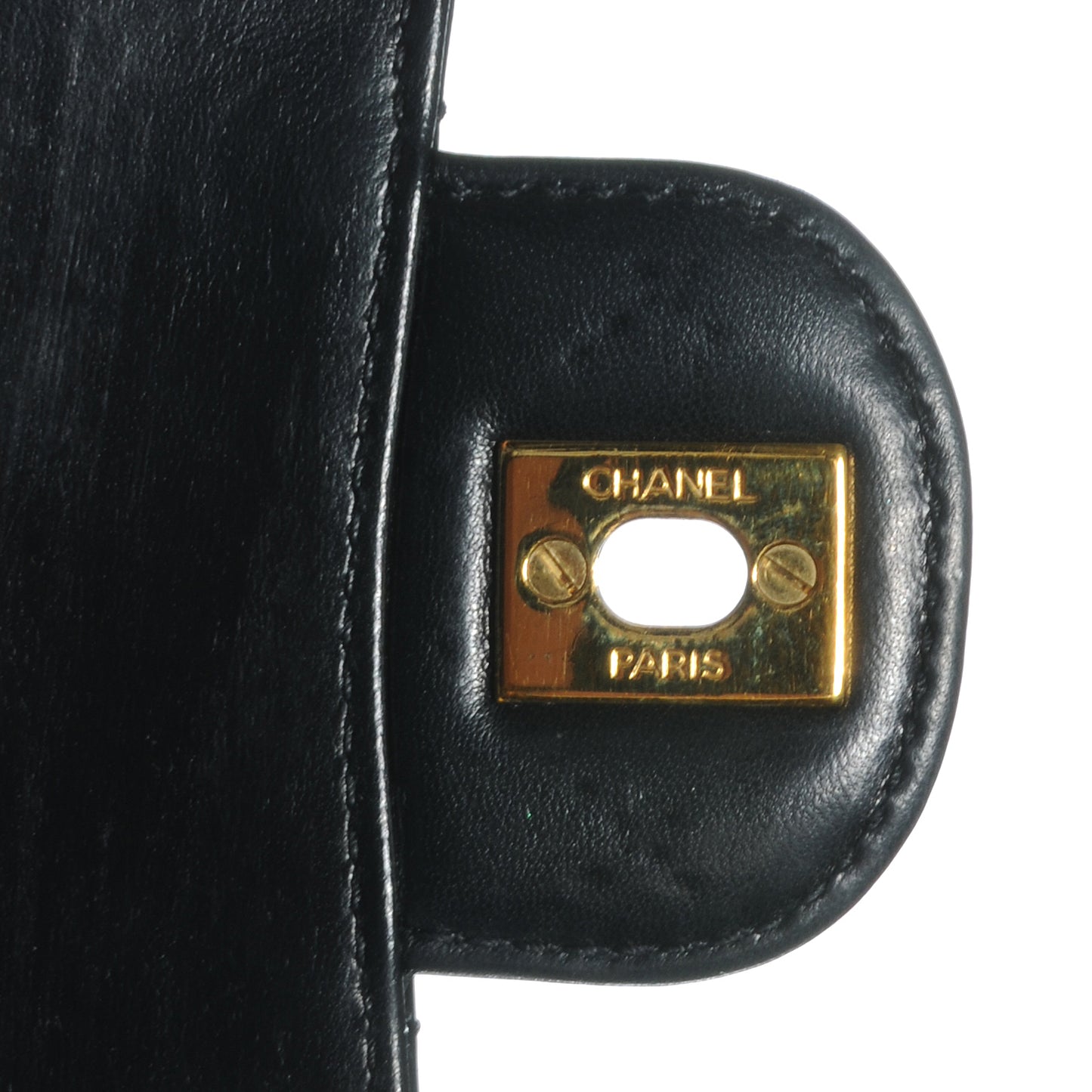 Patent Small Flap Black
