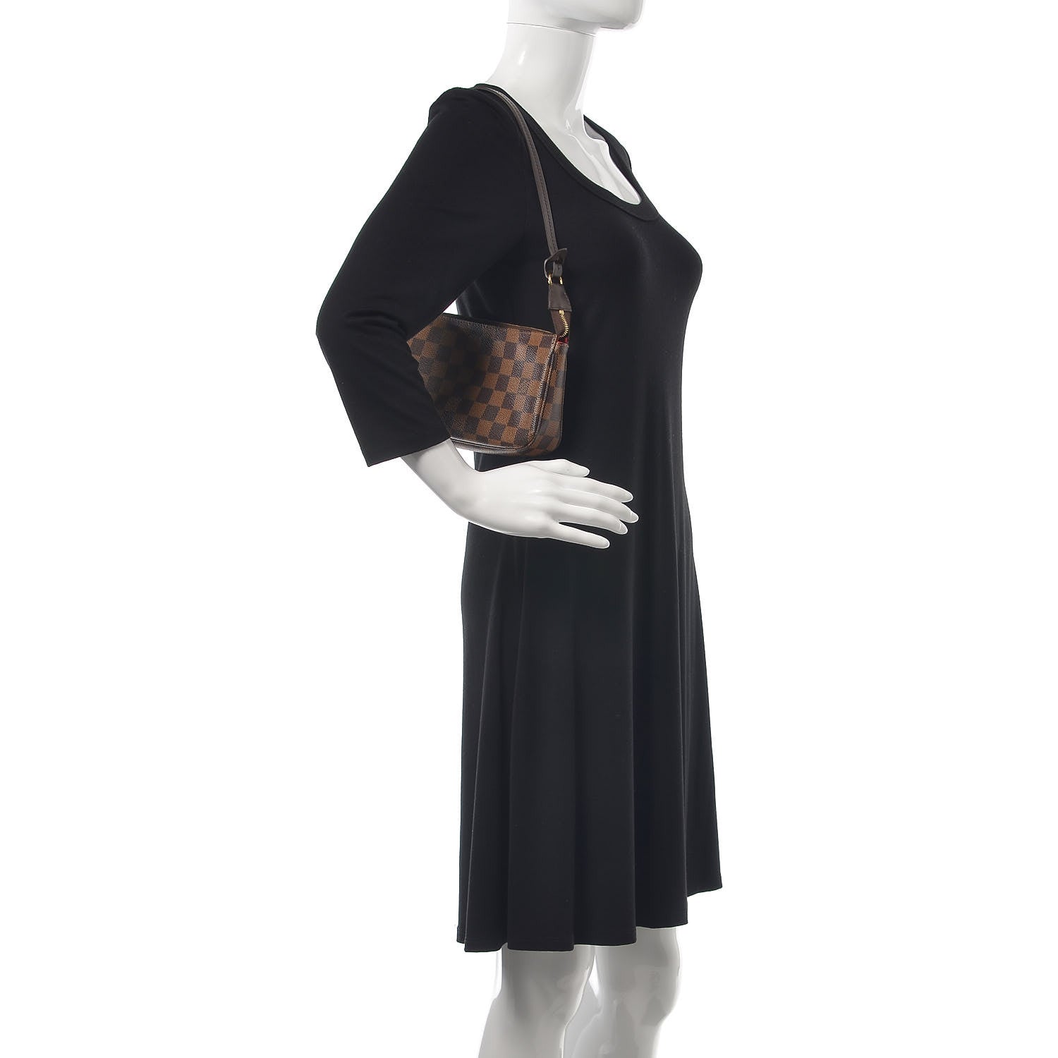 Louis Vuitton Damier Ebene Pochette Accessories NM 2 of 8