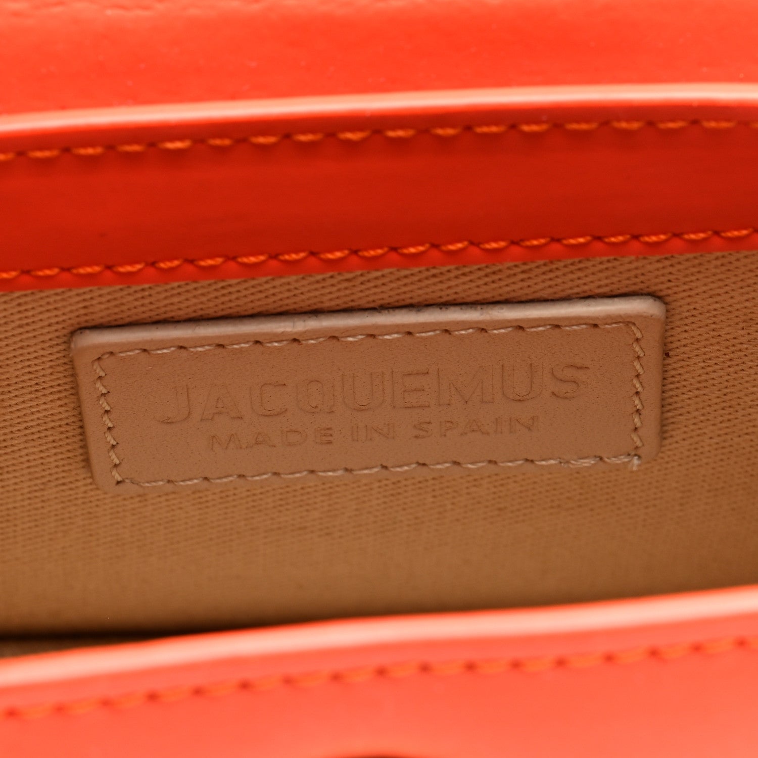 Jacquemus Rubberised Le Chiquito Orange 7 of 10