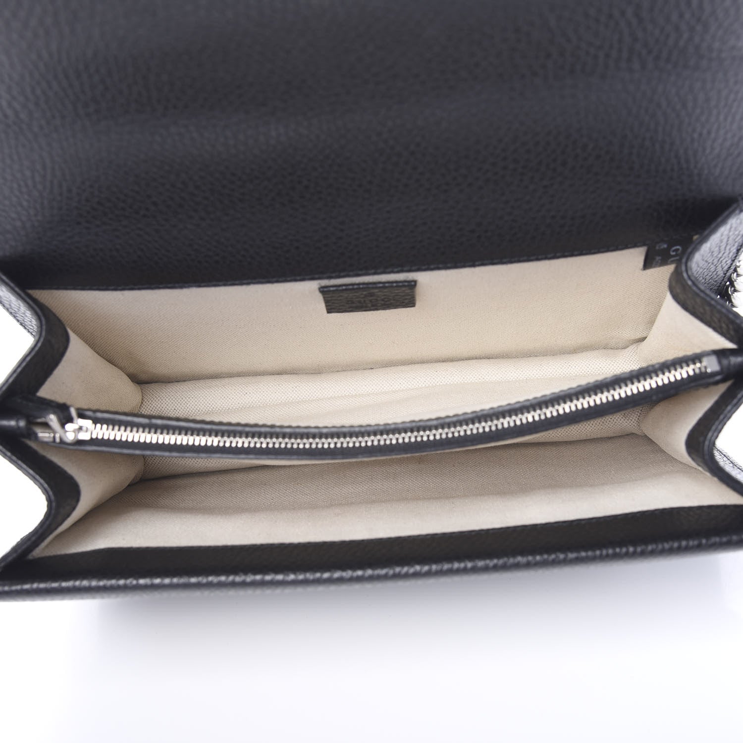 Gucci Pebbled Calfskin Small Dionysus Shoulder Bag Black 4 of 9