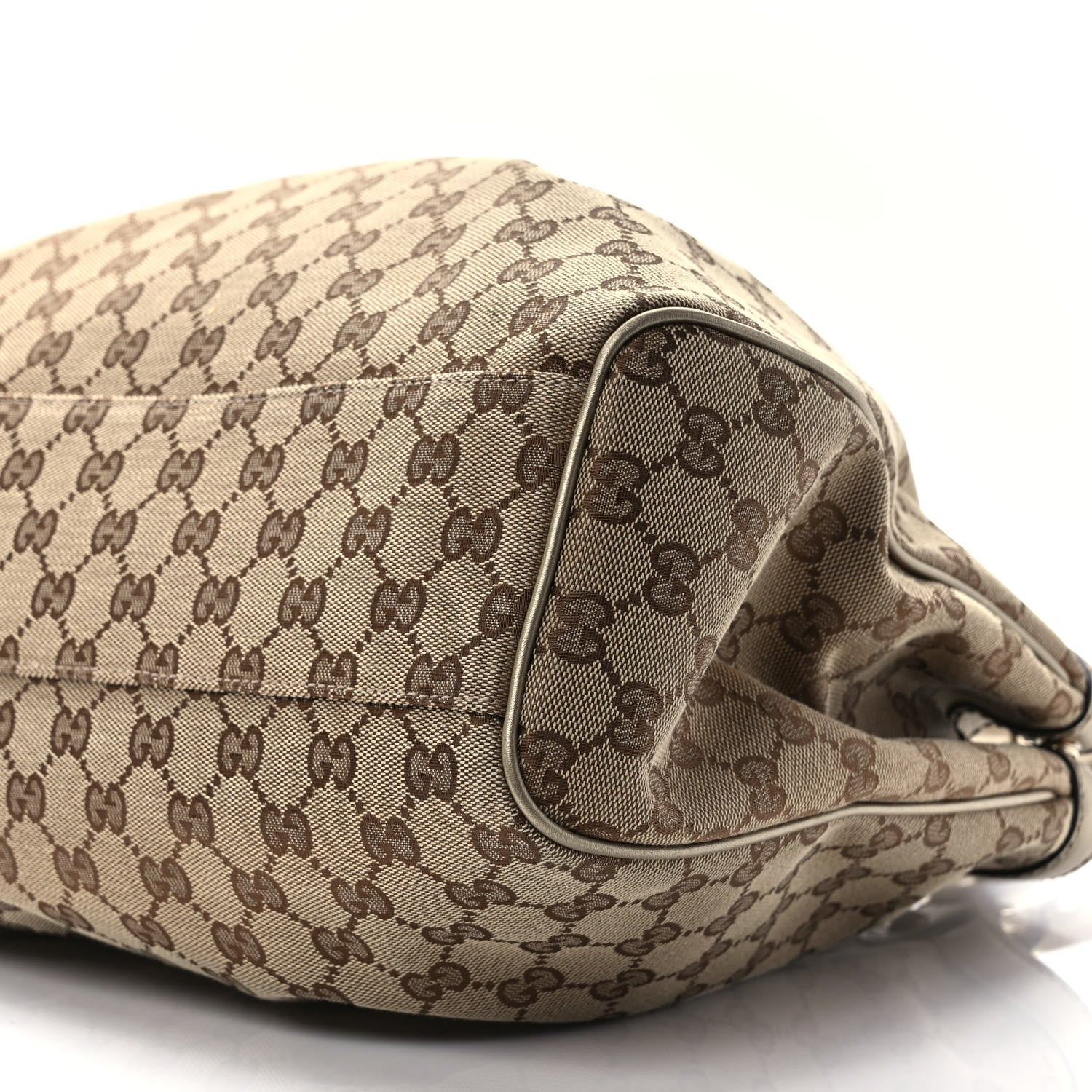 Gucci Monogram Medium Sukey Tote Champagne 9 of 9