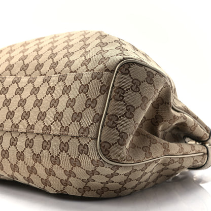 Gucci Monogram Medium Sukey Tote Champagne 9 of 9