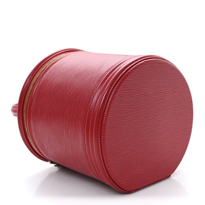 Louis Vuitton Epi Cannes Castillan Red 4 of 9