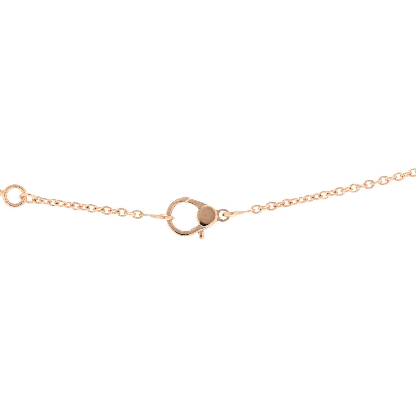 18K Rose Gold Diamond Finesse Pendant Necklace