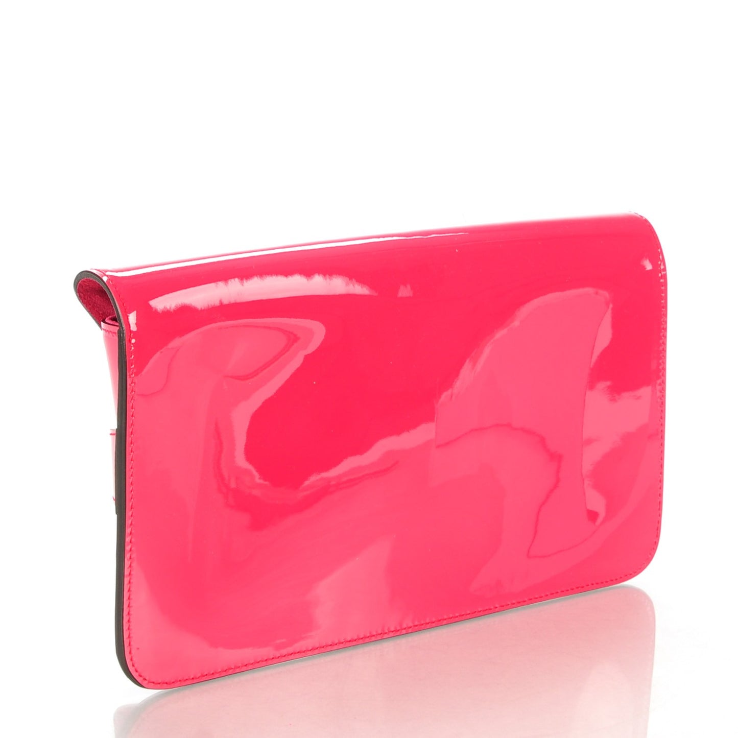 Patent Large Bright Bit Clutch Shocking Pink