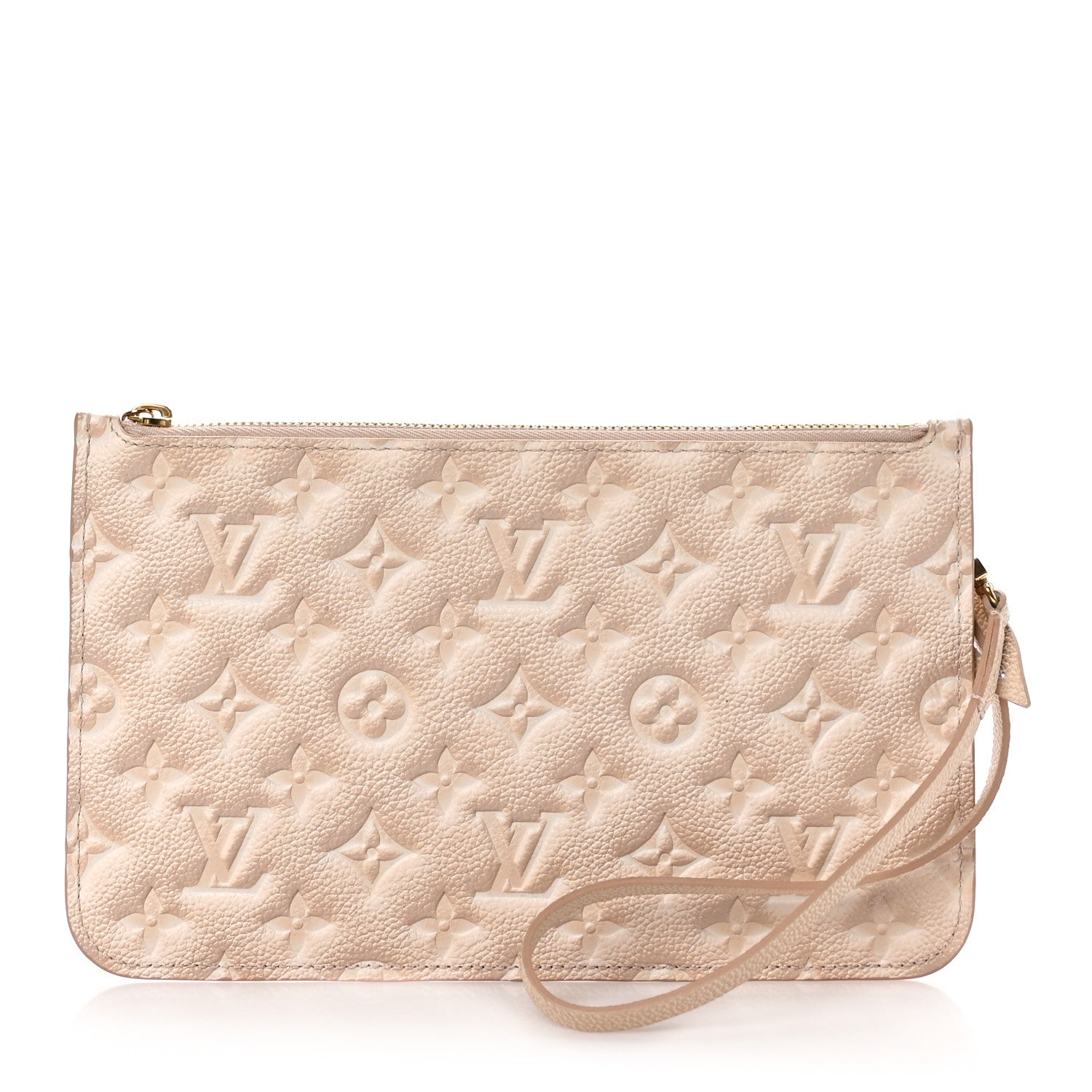 Louis Vuitton Empreinte Monogram Summer Stardust Neverfull MM Pochette Beige Clair 1 of 7