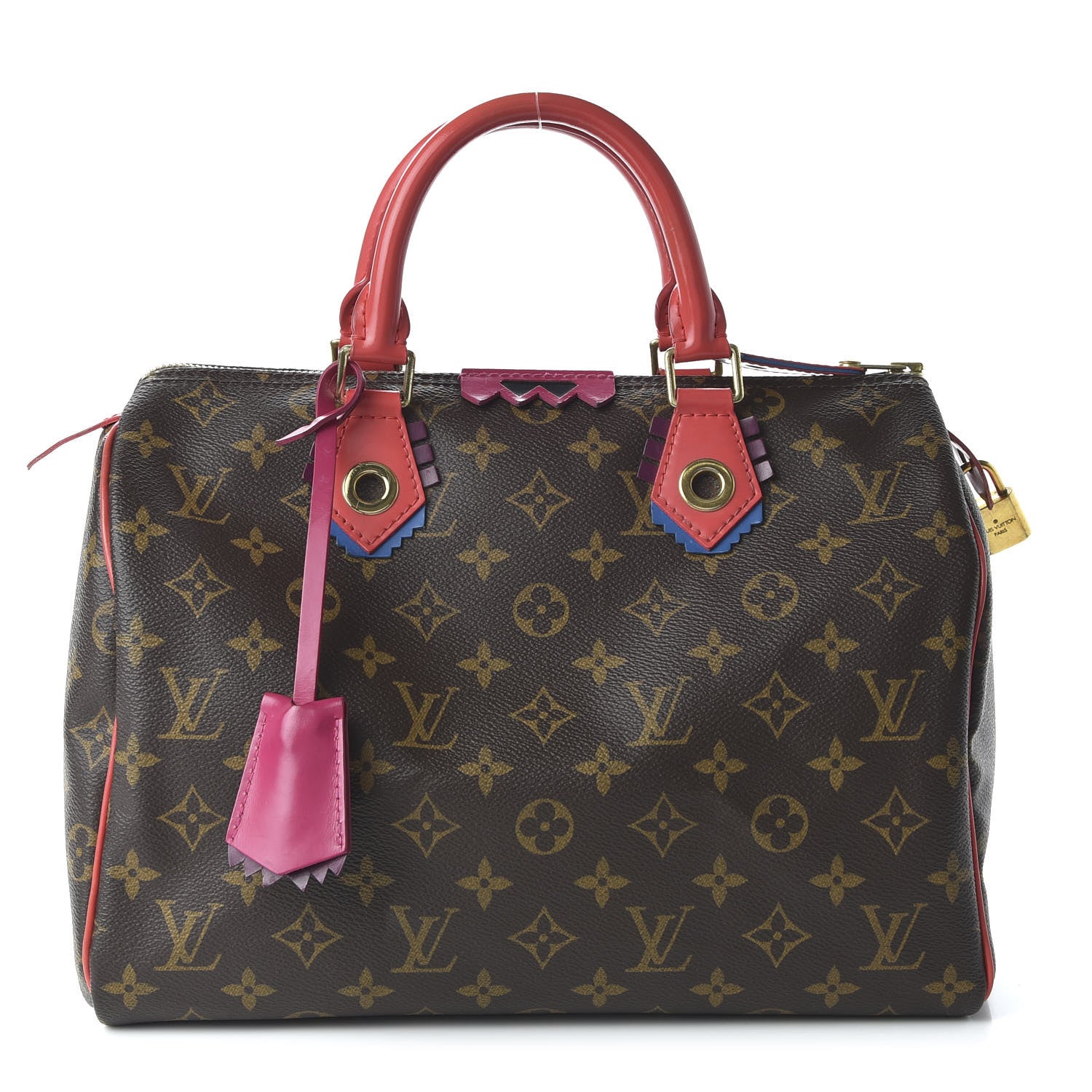 Louis Vuitton Monogram Totem Speedy 30 Flamingo 1 of 10