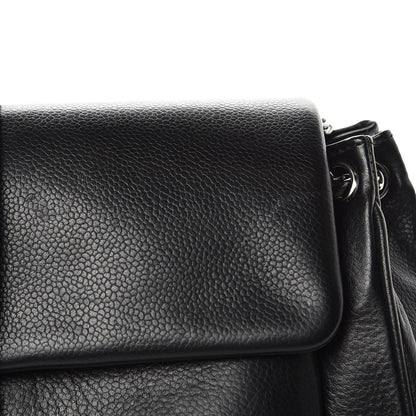 Chanel Caviar Mademoiselle Lock Accordion Flap Black 12 of 13